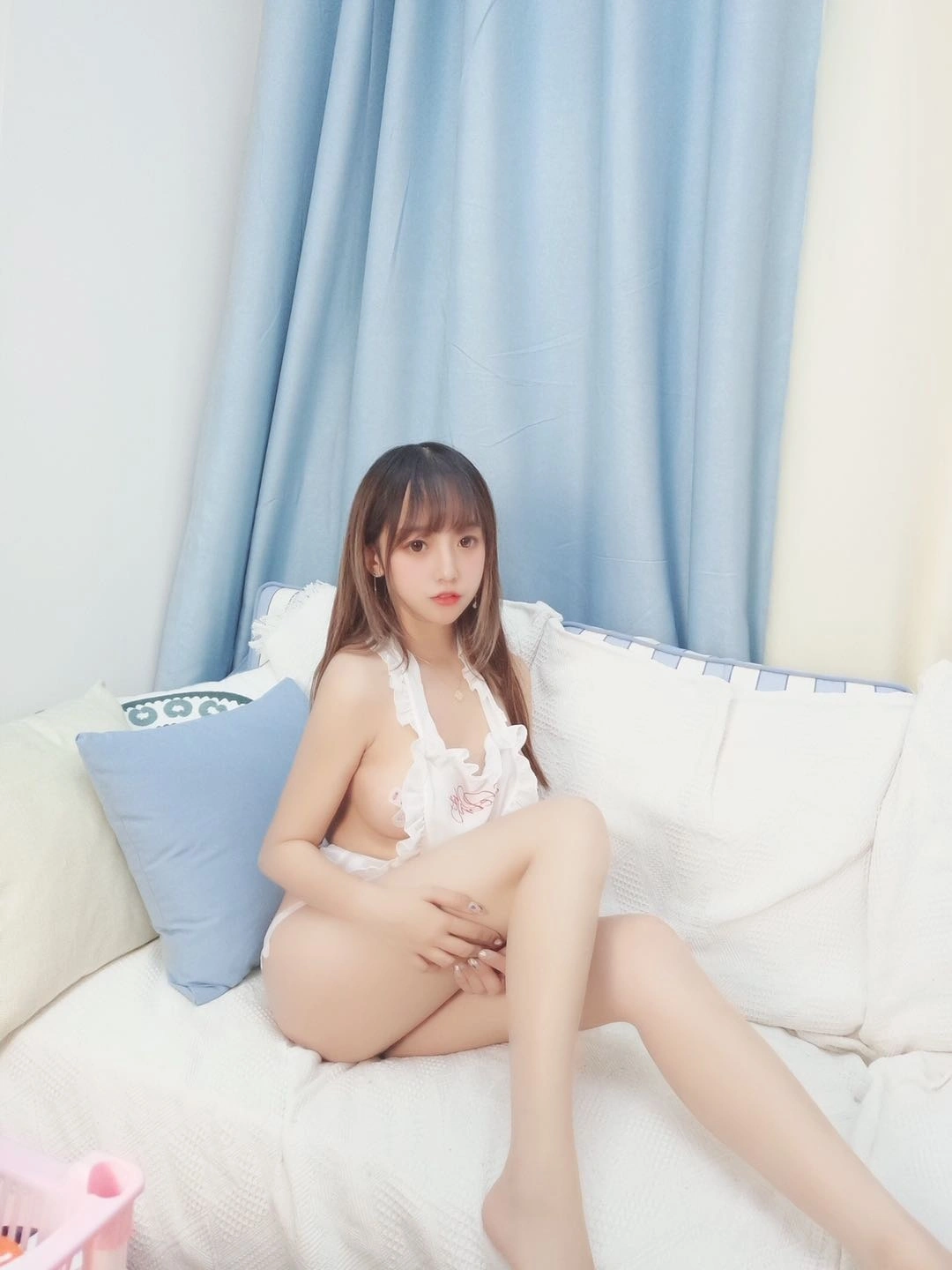 过期米线线喵 - NO.008 肚兜女仆 2